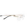 Lunettes de vue Cartier CT0281O 002 silver - Vignette du produit 3/4