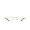 Lunettes de vue Cartier CT0286O 002 gold - Vignette du produit 1/4