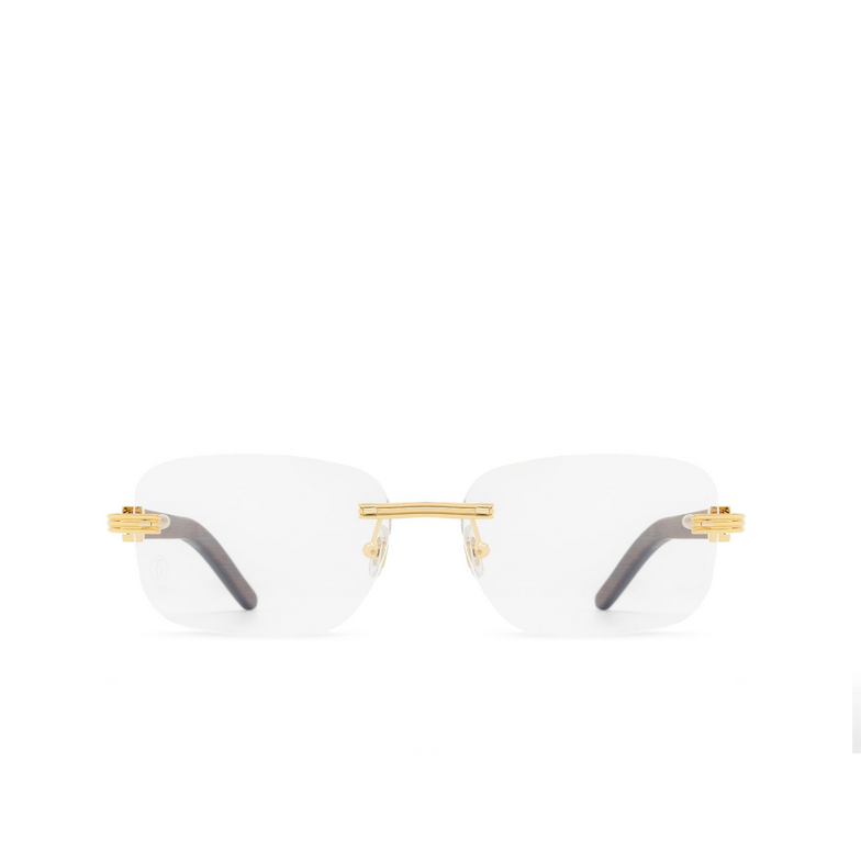 Lunettes de vue Cartier CT0286O 002 gold - 1/4