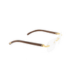 Lunettes de vue Cartier CT0286O 002 gold - Vignette du produit 2/4