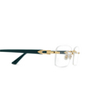 Gafas graduadas Cartier CT0287O 009 gold - Miniatura del producto 3/4