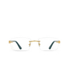 Gafas graduadas Cartier CT0287O 011 gold - Miniatura del producto 1/4