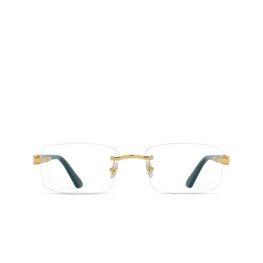 Gafas graduadas Cartier CT0287O 011 gold - Vista delantera