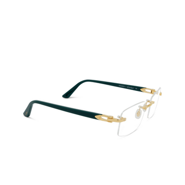 Cartier CT0287O Eyeglasses 011 gold - three-quarters view