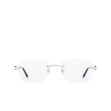 Cartier CT0290O Eyeglasses 002 silver - front view