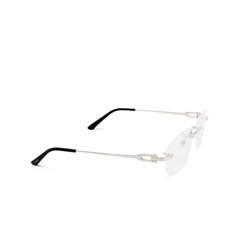 Cartier CT0290O Eyeglasses 002 silver - 2/4