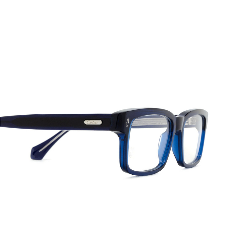 Cartier CT0291O Eyeglasses 003 blue - 3/4