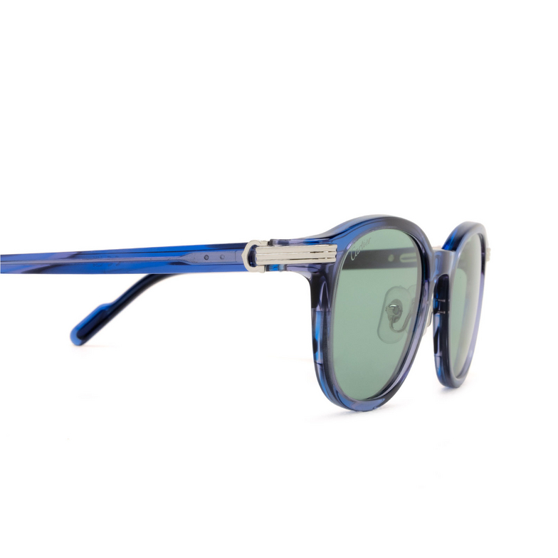 Lunettes de soleil Cartier CT0302S 011 havana - 3/4