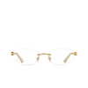 Occhiali da vista Cartier CT0318O 005 gold - anteprima prodotto 1/4