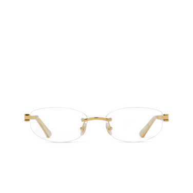 Lunettes de vue Cartier CT0318O 005 gold - Vue de face