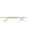 Lunettes de vue Cartier CT0318O 005 gold - Vignette du produit 3/4