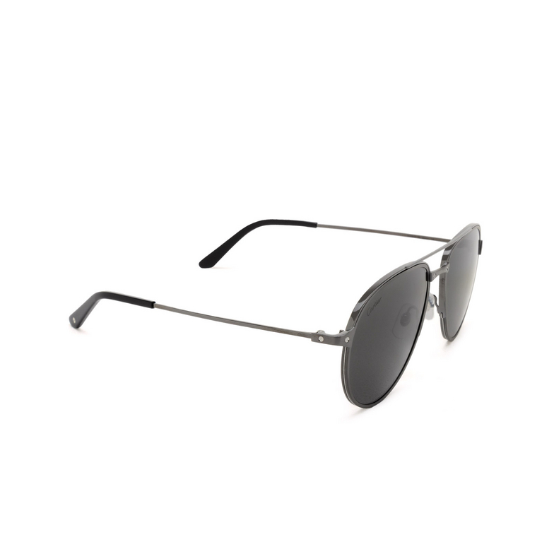 Lunettes de soleil Cartier CT0325S 009 black - 2/4