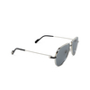 Lunettes de soleil Cartier CT0334S 004 silver - Vignette du produit 2/4