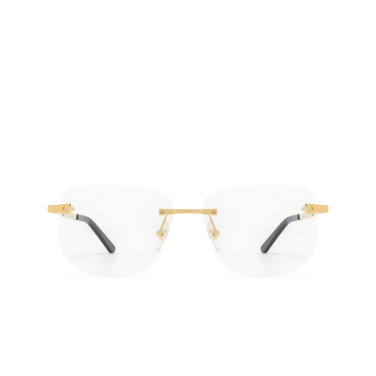 Lunettes de vue Cartier CT0336O 001 gold - Vue de face