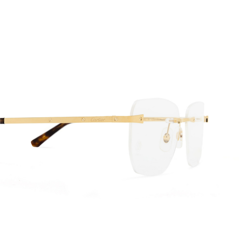 Lunettes de vue Cartier CT0336O 001 gold - 3/4