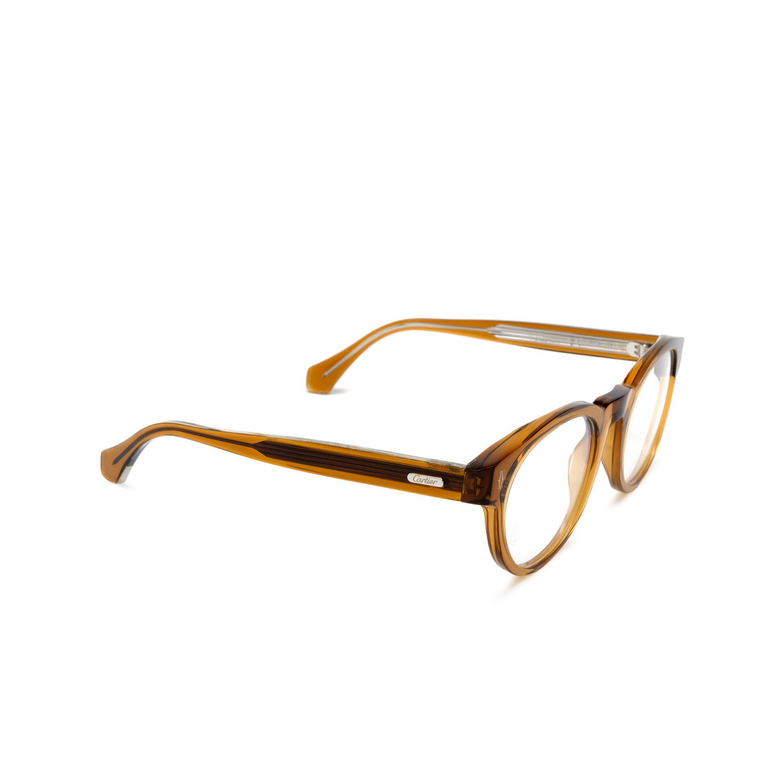 Cartier CT0341O Eyeglasses 006 brown - 2/4