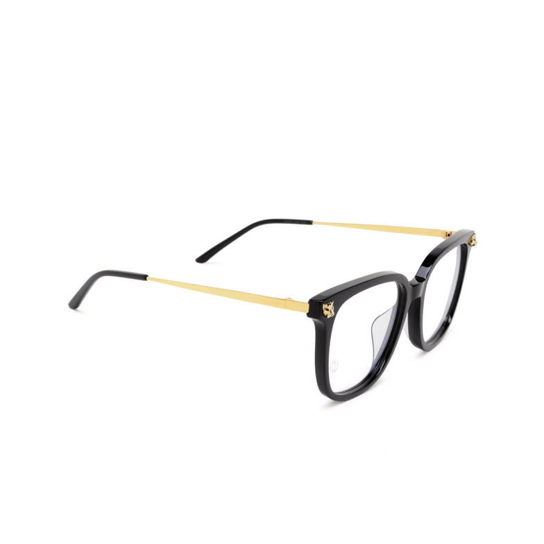 Lunettes de vue Cartier CT0346O 001 black - 2/4