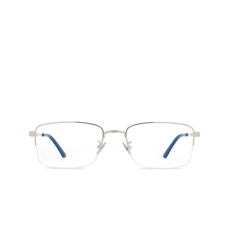 Gafas graduadas Cartier CT0348O 002 silver - 1/4