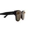 Cartier CT0357SA Sunglasses 001 black - product thumbnail 3/4