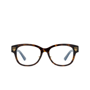 Gafas graduadas Cartier CT0373OA 002 havana - Vista delantera