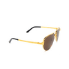 Cartier CT0425S Sunglasses 003 gold - product thumbnail 2/4