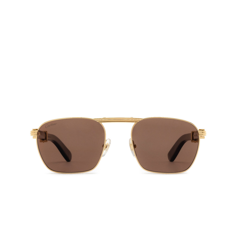 Cartier CT0428S Sunglasses 001 gold - 1/5