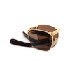 Cartier CT0428S Sunglasses 001 gold - product thumbnail 4/5