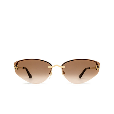 Cartier CT0431S Sunglasses 002 gold - front view