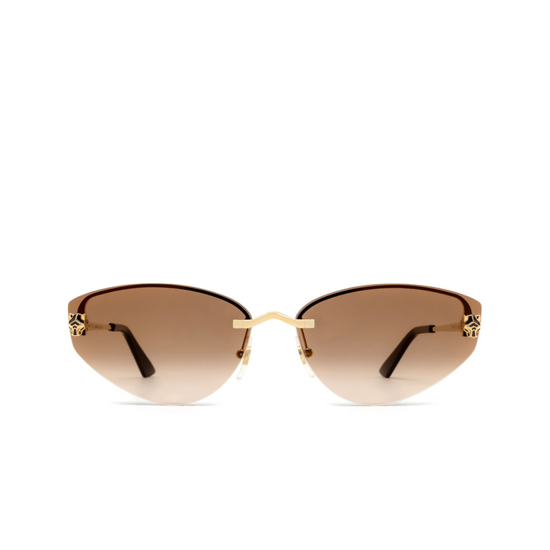 Cartier CT0431S Sunglasses 002 gold - 1/4