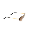 Gafas de sol Cartier CT0431S 002 gold - Miniatura del producto 2/4