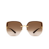 Lunettes de soleil Cartier CT0432S 002 gold - Vignette du produit 1/4