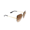 Occhiali da sole Cartier CT0432S 002 gold - anteprima prodotto 2/4