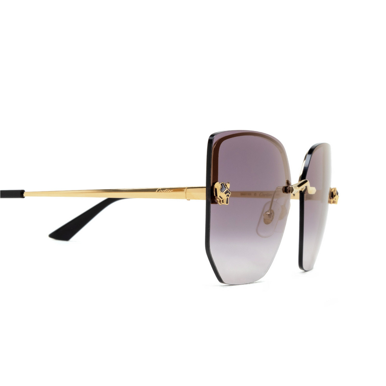 Gafas de sol Cartier CT0432S 003 gold - 3/4