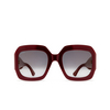 Occhiali da sole Cartier CT0434S 004 burgundy - anteprima prodotto 1/4