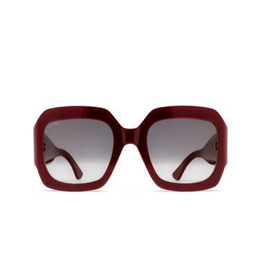 Gafas de sol Cartier CT0434S 004 burgundy - Vista delantera
