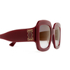 Gafas de sol Cartier CT0434S 004 burgundy - Miniatura del producto 3/4