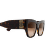 Lunettes de soleil Cartier CT0435S 002 havana - Vignette du produit 3/4