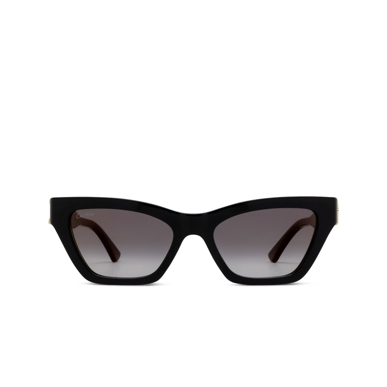 Cartier CT0437S Sunglasses 001 black - 1/5