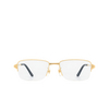 Lunettes de vue Cartier CT0443OA 001 gold - Vignette du produit 1/4