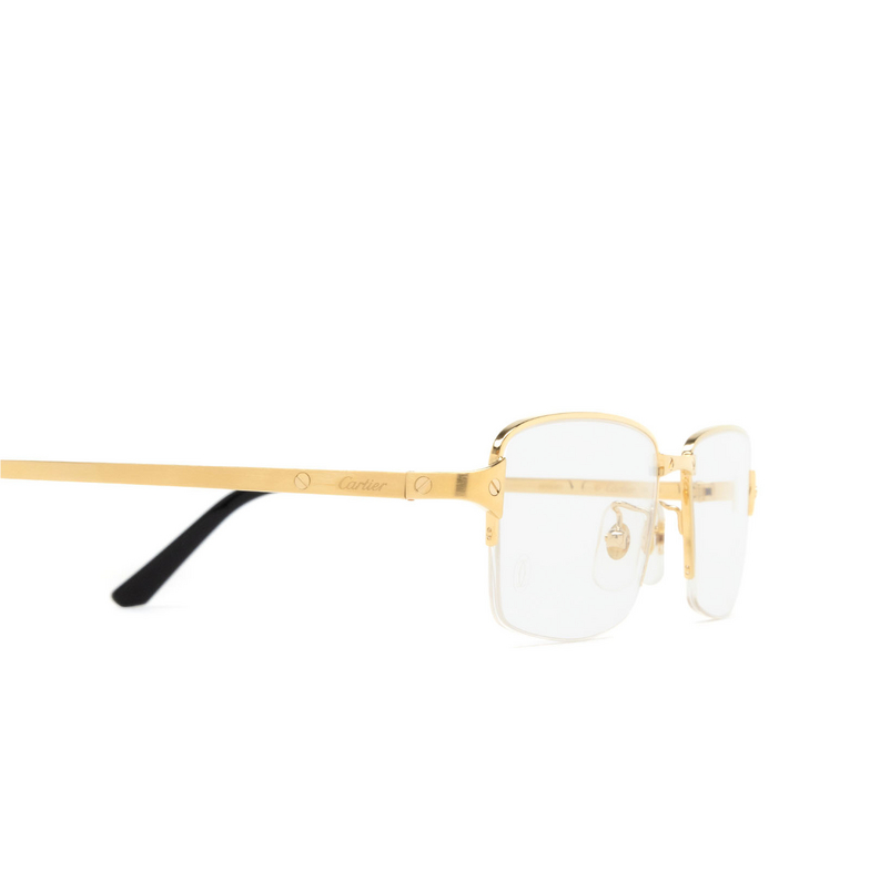 Cartier CT0443OA Eyeglasses 001 gold - 3/4