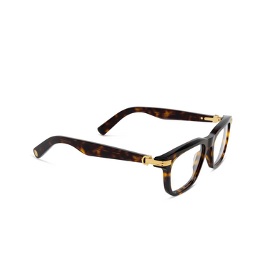 Cartier CT0444O Eyeglasses 003 havana - three-quarters view