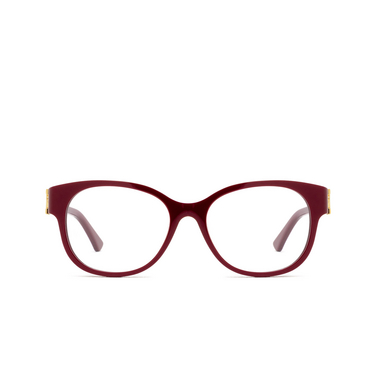 Lunettes de vue Cartier CT0452OA 004 red - Vue de face