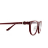 Lunettes de vue Cartier CT0456OJ 002 burgundy - Vignette du produit 3/4