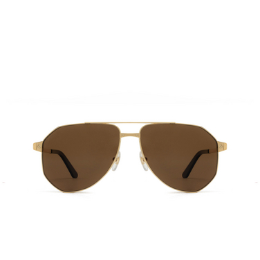 Cartier CT0461S Sunglasses 004 gold - front view