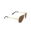 Cartier CT0461S Sunglasses 004 gold - product thumbnail 2/4