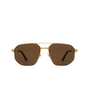 Cartier CT0462S Sunglasses 004 gold - product thumbnail 1/4