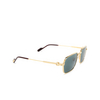 Occhiali da sole Cartier CT0463S 002 gold - anteprima prodotto 2/4