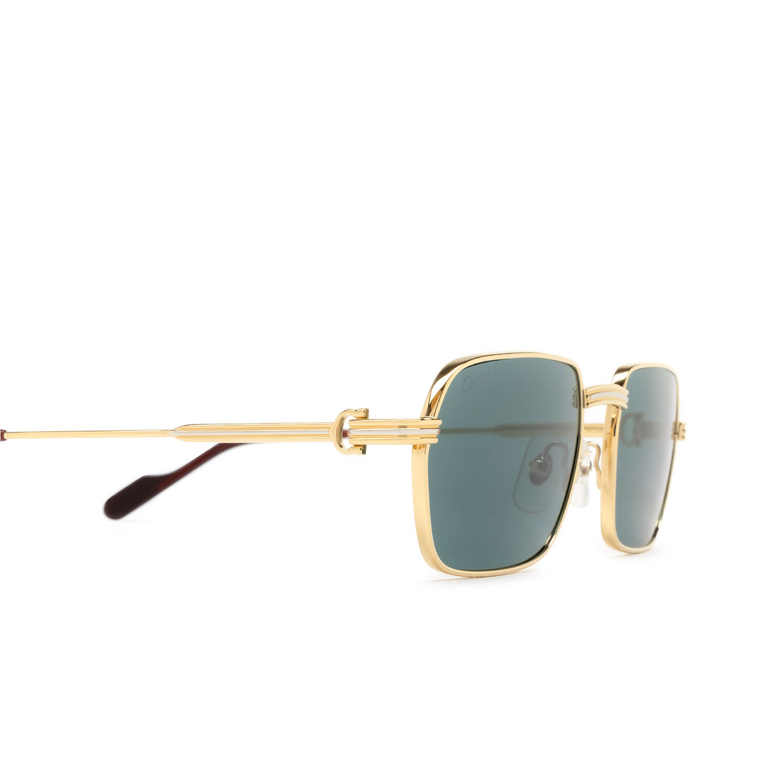 Cartier CT0463S Sunglasses 002 gold - 3/4