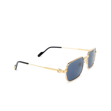 Cartier CT0463S Sonnenbrillen 003 gold - Dreiviertelansicht