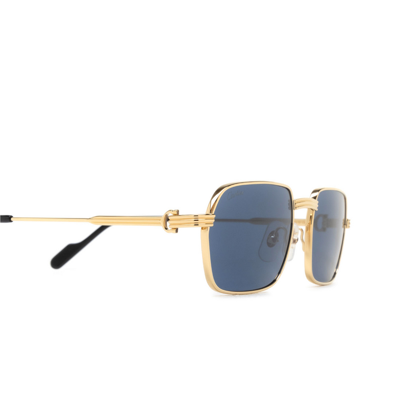 Cartier CT0463S Sunglasses 003 gold - 3/4